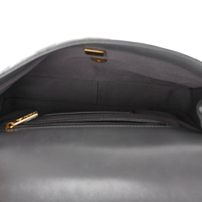 Chanel Shiny Lambskin Quilted Multi Stand Flap Grey 5 of 13