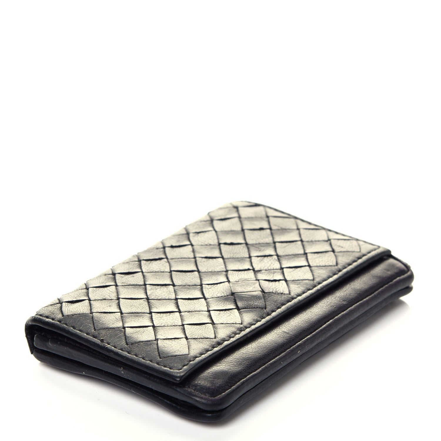 Bottega Veneta Nappa Intrecciato Card Holder Black 4 of 6