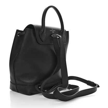 Louis Vuitton Calfskin Lockme Backpack Black 3 of 10