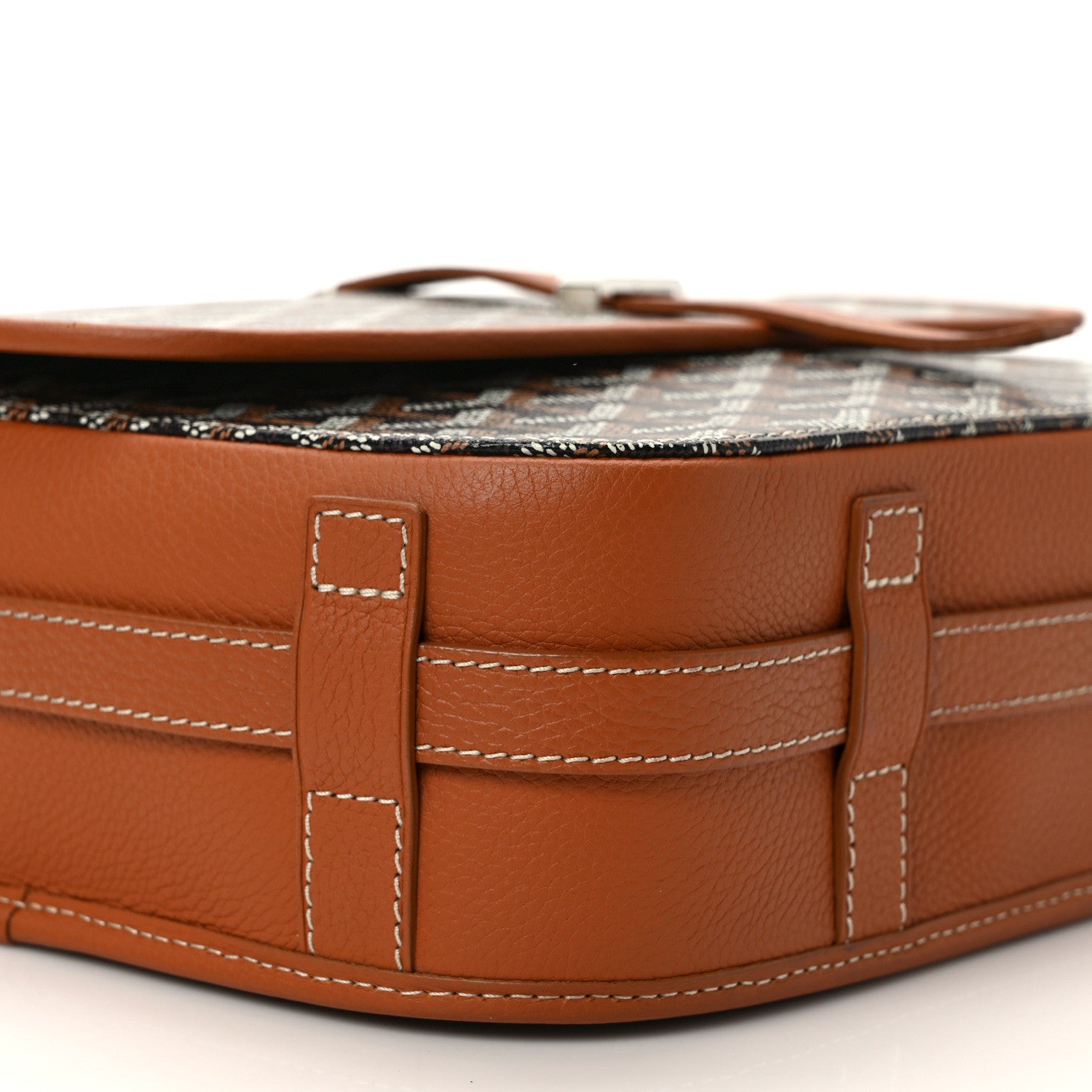 Goyard Goyardine Belvedere II MM Messenger Bag Black Gold 7 of 9