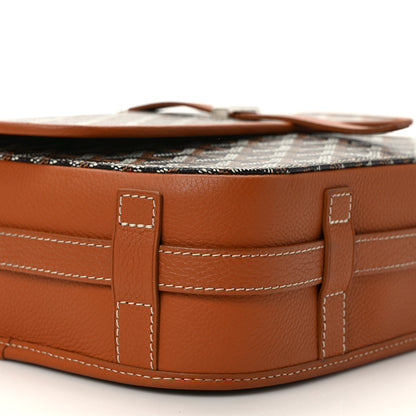 Goyard Goyardine Belvedere II MM Messenger Bag Black Gold 7 of 9