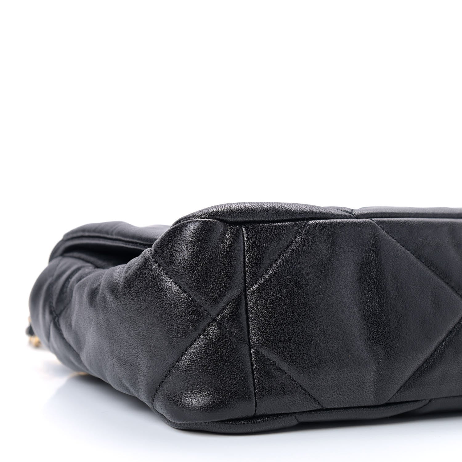 Chanel Lambskin Quilted Medium Chanel 19 Flap Black 6 of 9