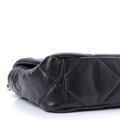 Chanel Lambskin Quilted Medium Chanel 19 Flap Black 6 of 9