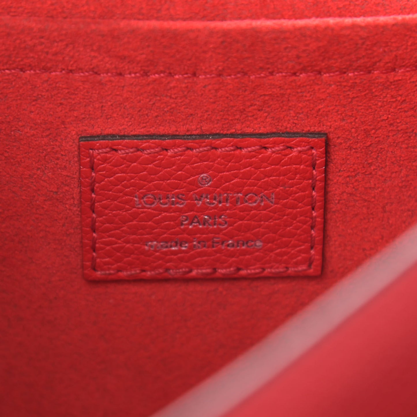 Soft Calfskin Mylockme Chain Bag BB Rubis