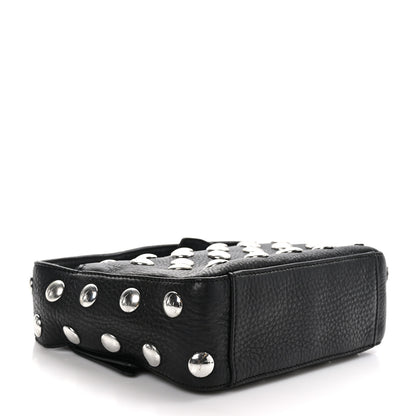 Khaite Pebbled Sport Calfskin Studded Small Elena Black 4 of 9