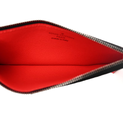 Louis Vuitton Taigarama Coin Card Holder Fire Red 5 of 8