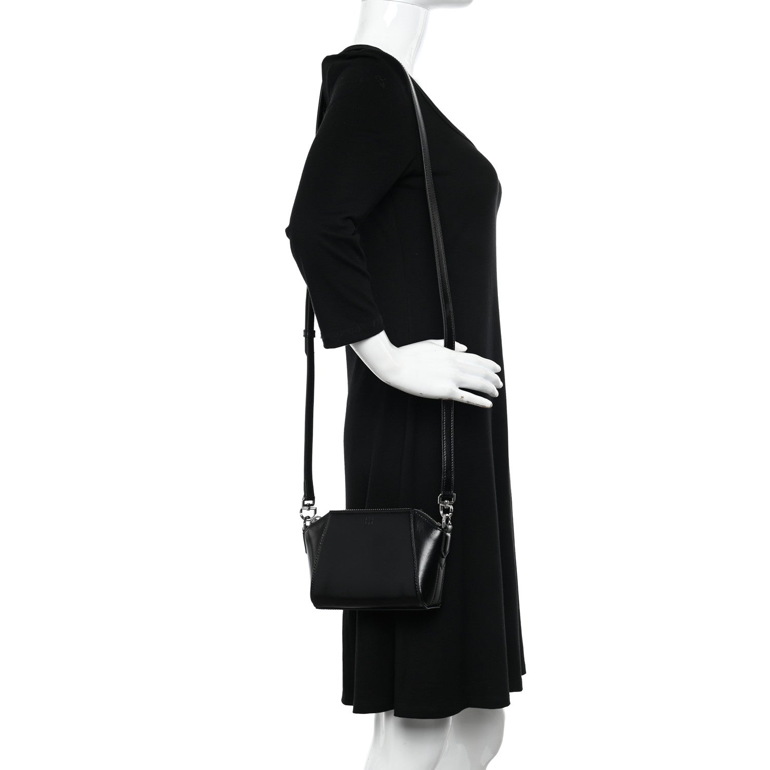 Givenchy Smooth Calfskin Nano Antigona Black 1 of 11