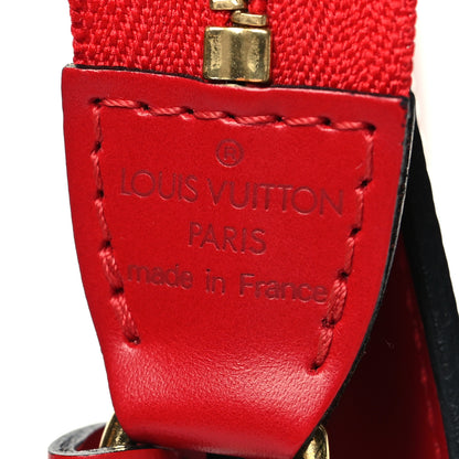 Louis Vuitton Epi Pochette Accessories 24 Castillan Red 6 of 10