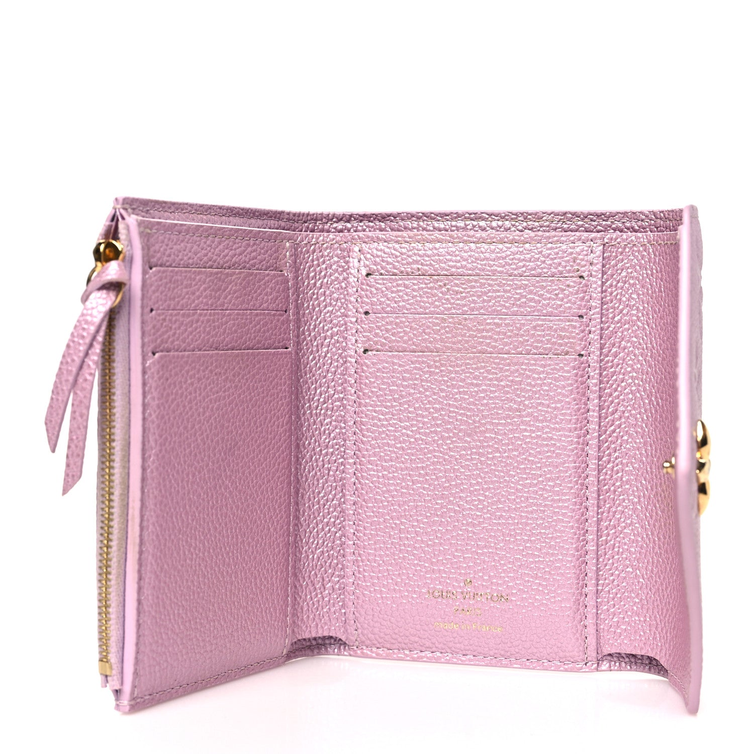 Louis Vuitton Empreinte Monogram Flower Victorine Wallet Pearly Lilac 5 of 7