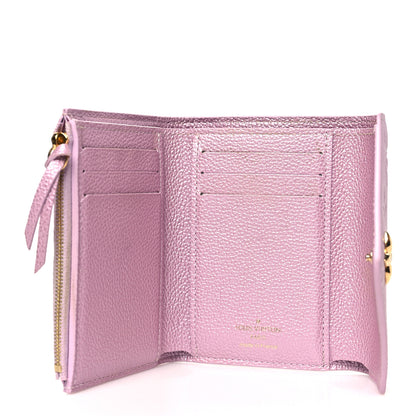 Louis Vuitton Empreinte Monogram Flower Victorine Wallet Pearly Lilac 5 of 7