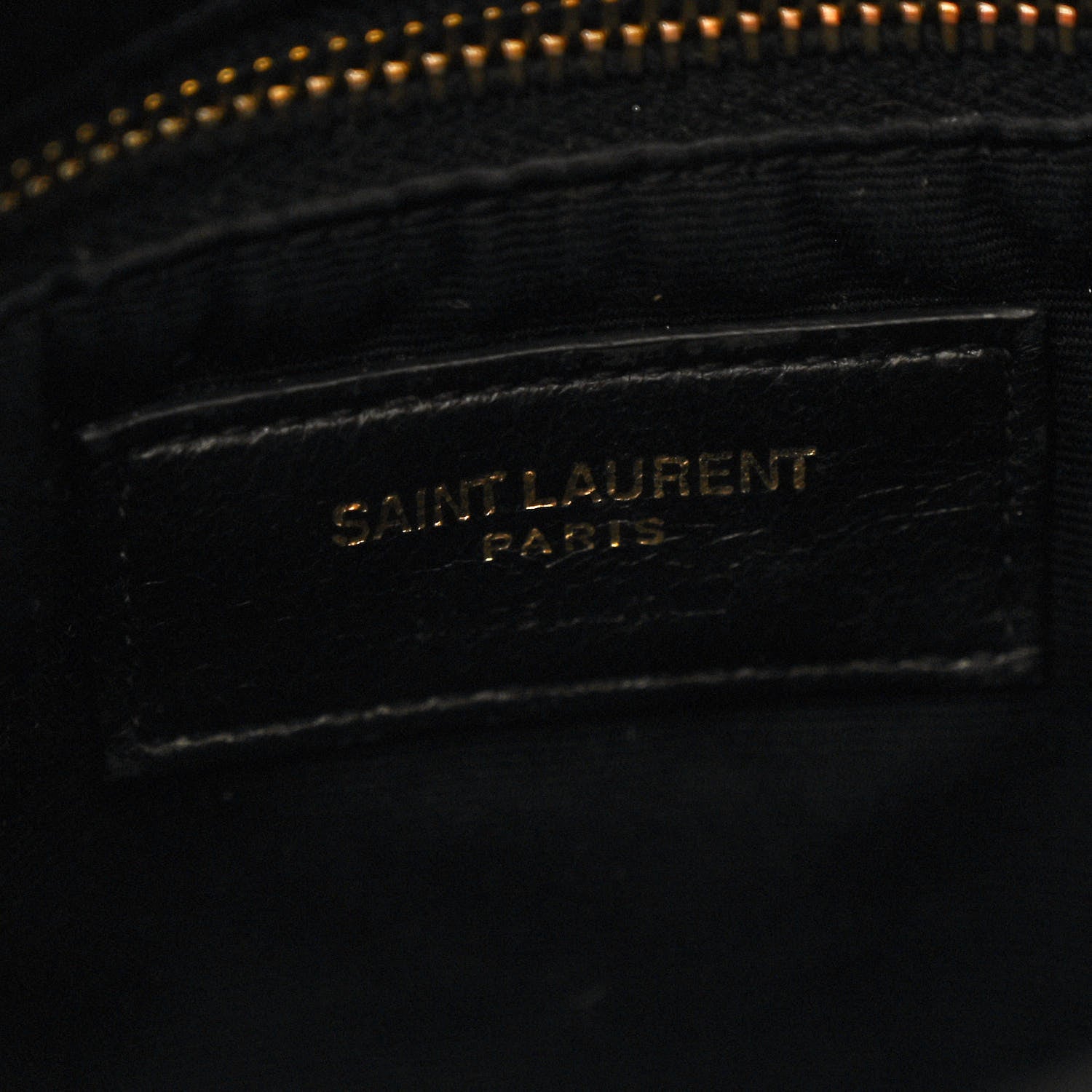 Saint Laurent Lambskin Quilted Small Loulou Puffer Monogram Chain Satchel Black 6 of 12