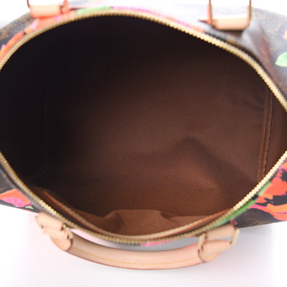 Louis Vuitton Monogram Roses Speedy 30 5 of 10