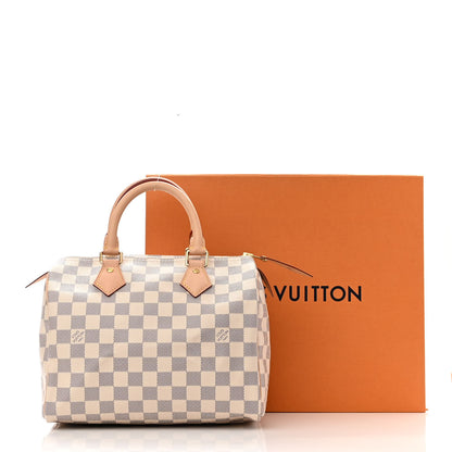 Louis Vuitton Damier Azur Speedy 25 10 of 10