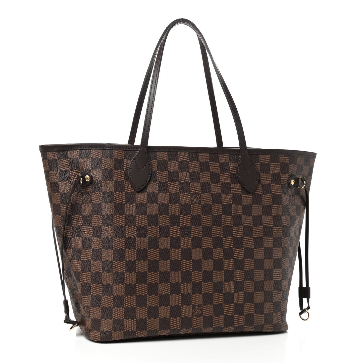Damier Ebene Neo Neverfull MM Rose Ballerine