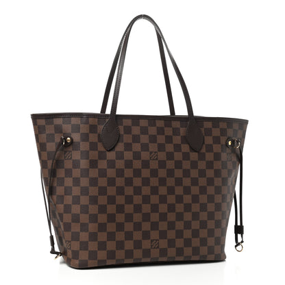 Louis Vuitton Damier Ebene Neo Neverfull MM Rose Ballerine 3 of 9