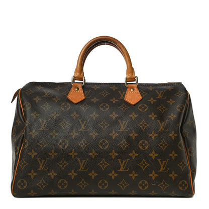 Louis Vuitton Monogram Speedy 35 1 of 24