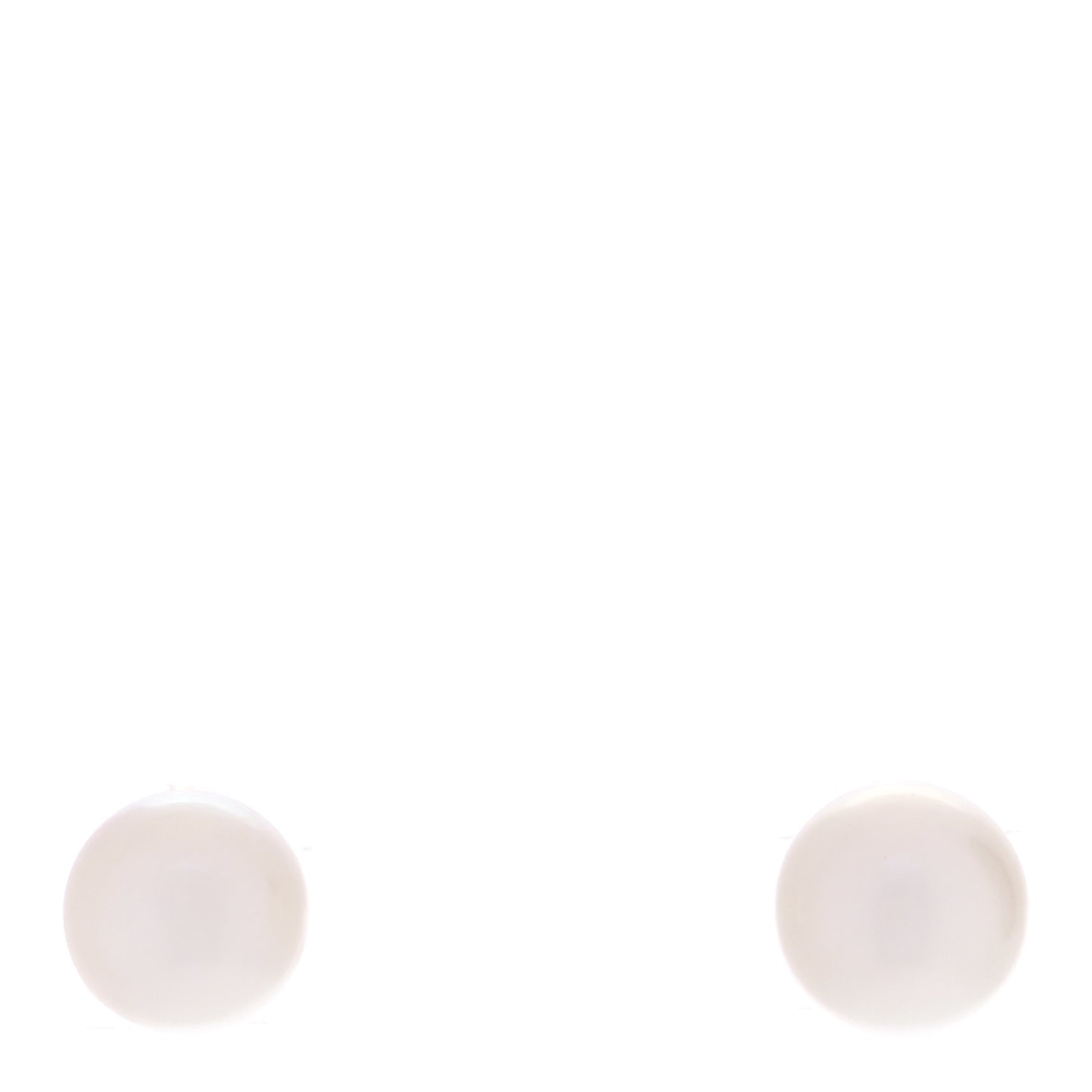 18K Yellow Gold Akoya Pearl 7-7.5mm Stud Earrings