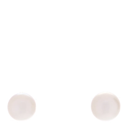 Mikimoto 18K Yellow Gold Akoya Pearl 7-7.5mm Stud Earrings 1 of 4