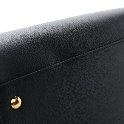 Louis Vuitton Calfskin Monogram Kimono Tote Black 5 of 5
