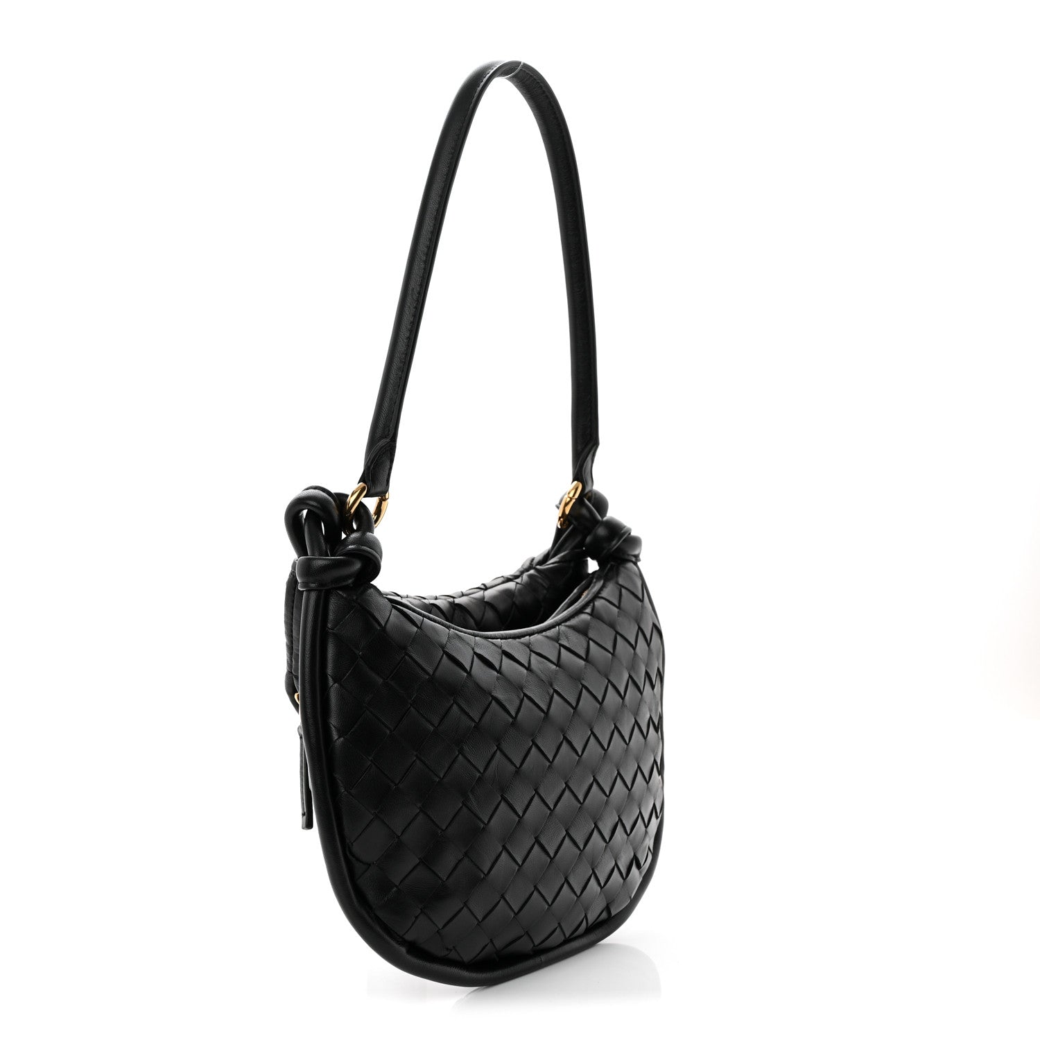 Bottega Veneta Nappa Intrecciato Small Gemelli Black 3 of 10