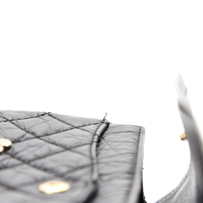 Chanel Aged Calfskin Casino 2.55 Reissue 224 Flap Black 11 of 14
