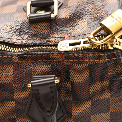 Louis Vuitton Damier Ebene Speedy Bandouliere 25 17 of 22