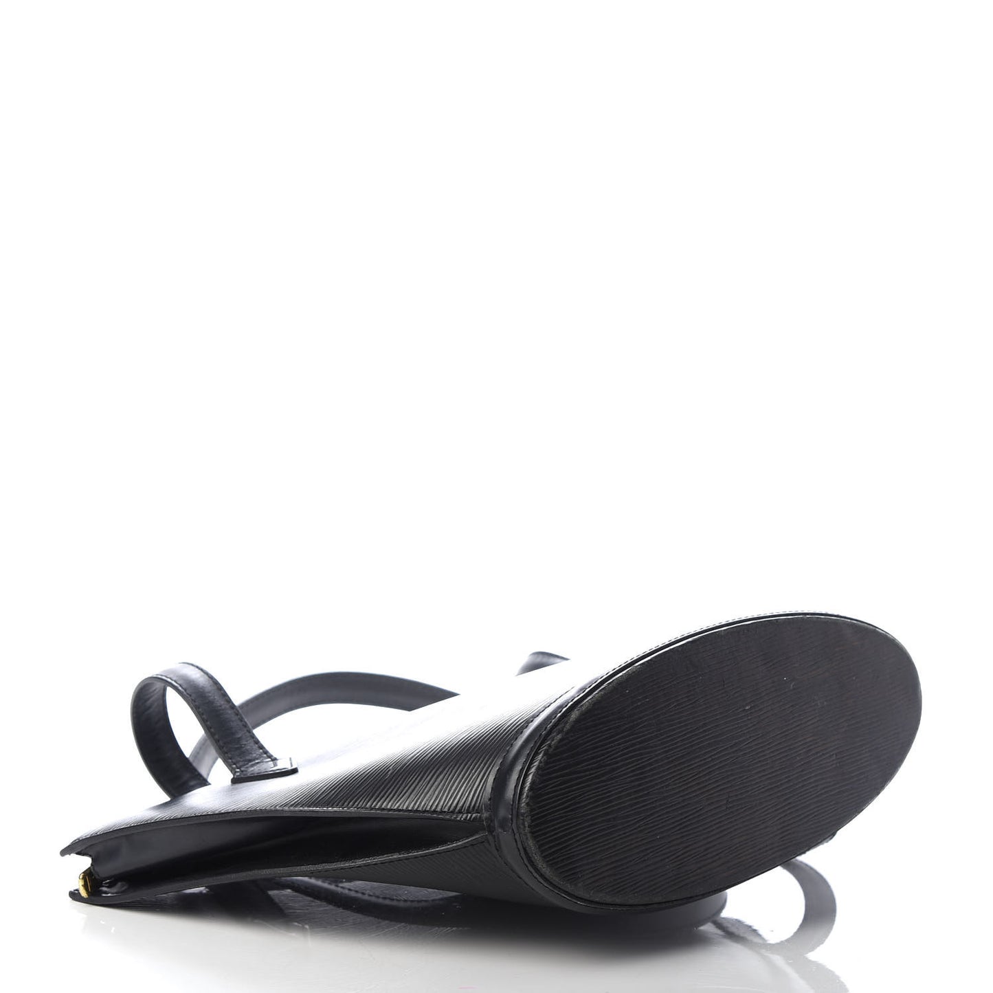 Epi Saint Jacques PM Long Straps Black