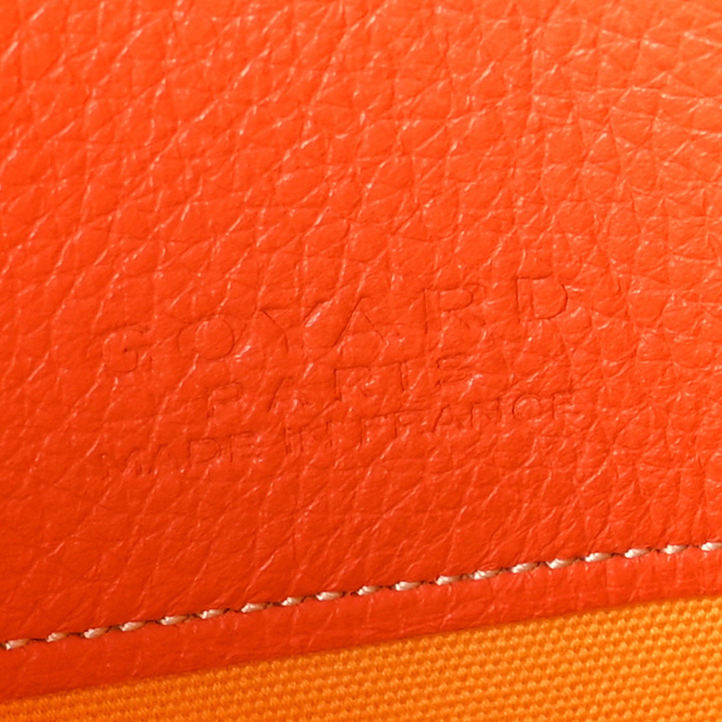 Goyardine Senat Pochette GM Orange