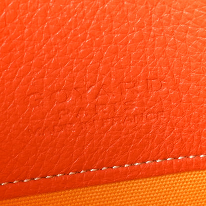 Goyard Goyardine Senat Pochette GM Orange 6 of 6