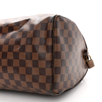 Louis Vuitton Damier Ebene Speedy 30 9 of 14
