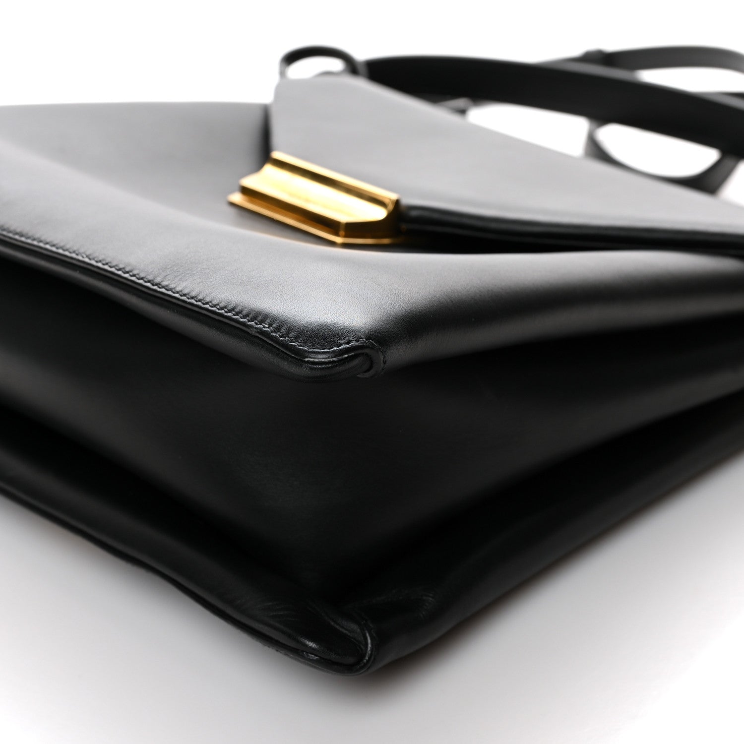 Prada New Calfskin Ingrid Top Handle Bag Black 9 of 9