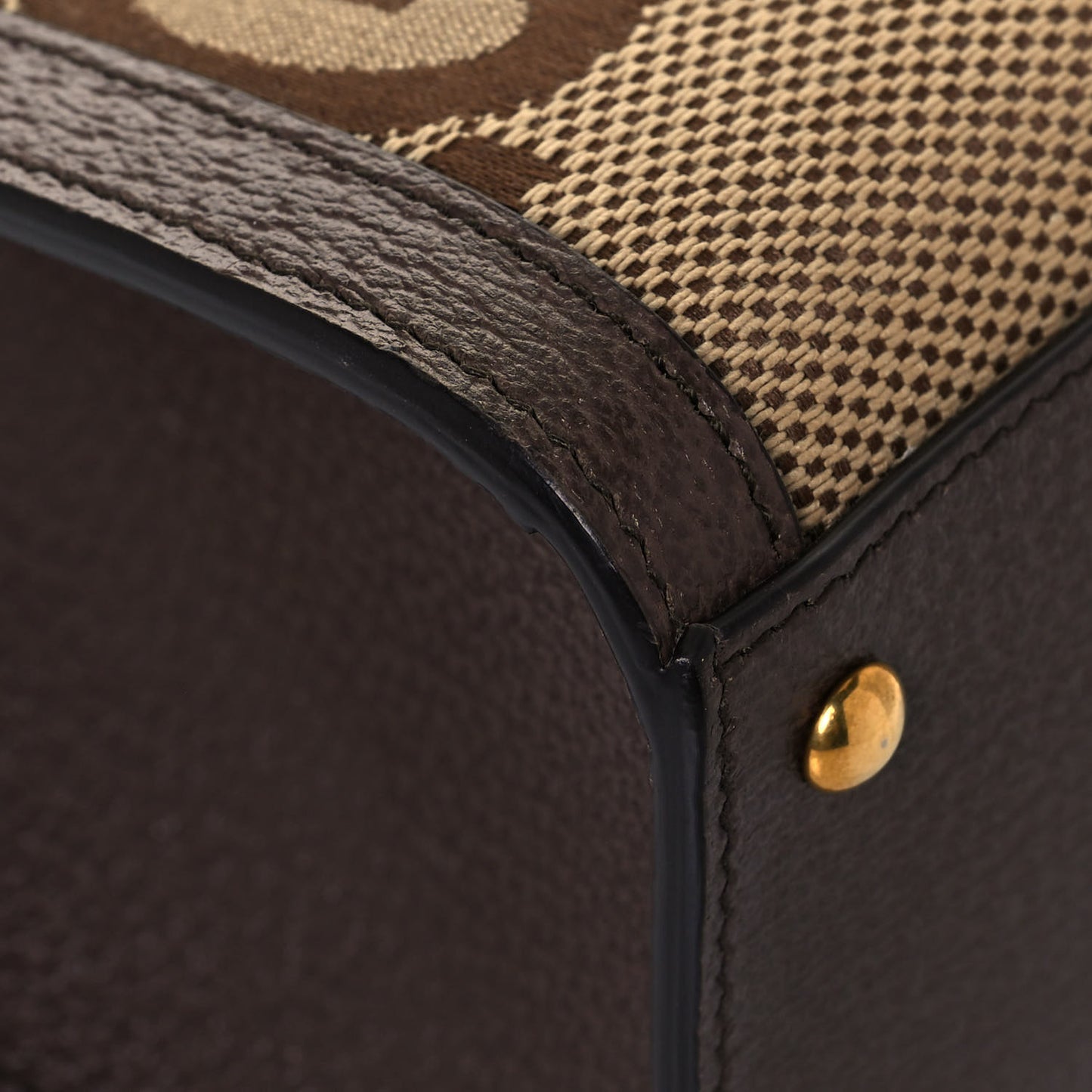 Monogram Jumbo GG Textured Dollar Calfskin Mini Diana Tote Bag Camel Ebony New Acero Pomegranate Red