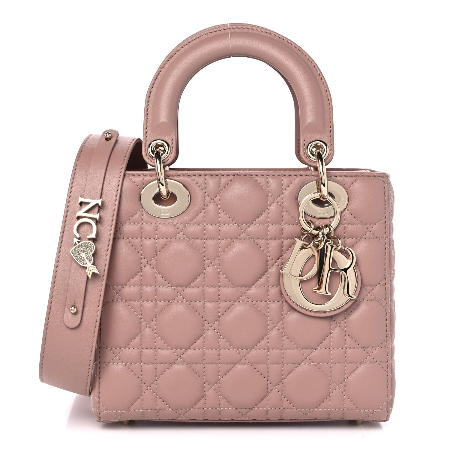 Christian Dior Lambskin Cannage Small My ABCDior Lady Dior Fard 1 of 8