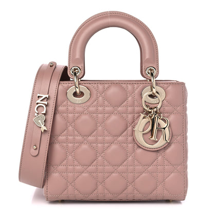 Christian Dior Lambskin Cannage Small My ABCDior Lady Dior Fard 1 of 8