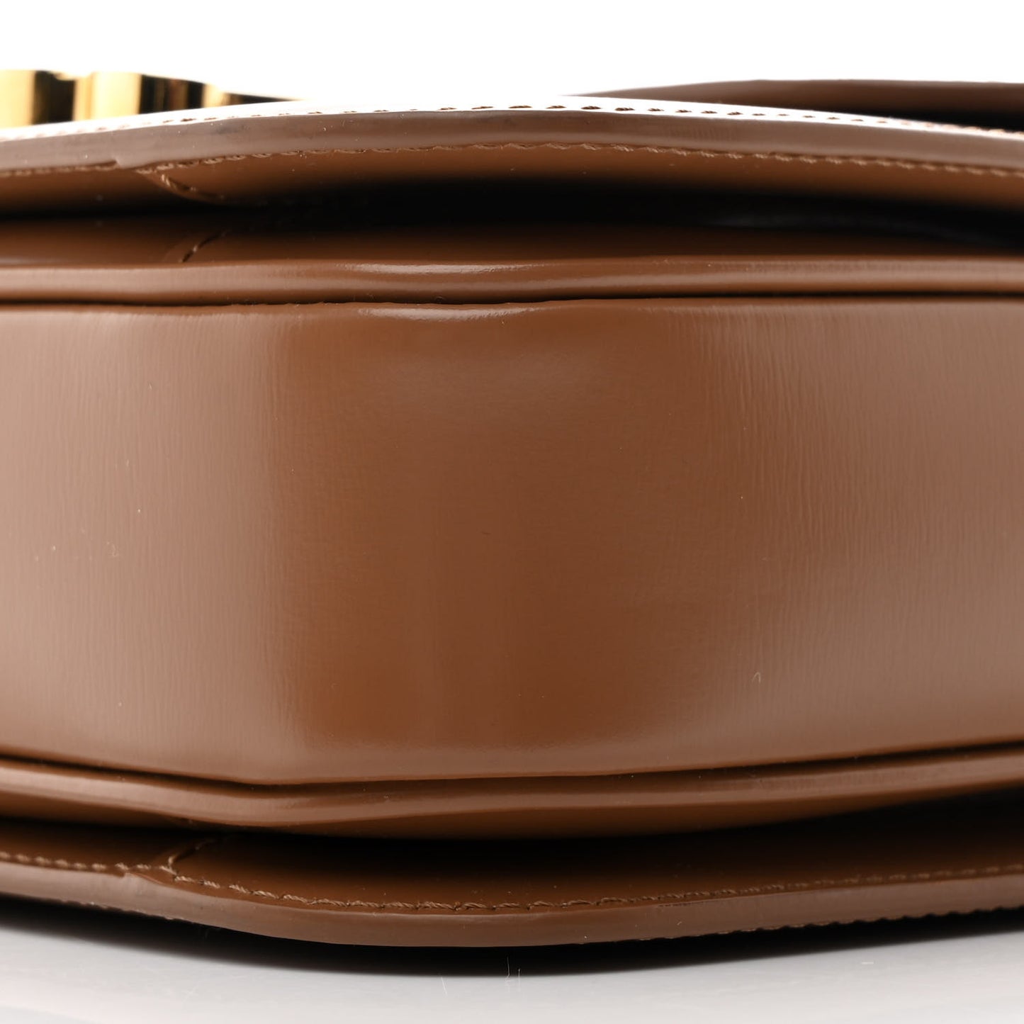 Shiny Calfskin Medium Triomphe Bronze
