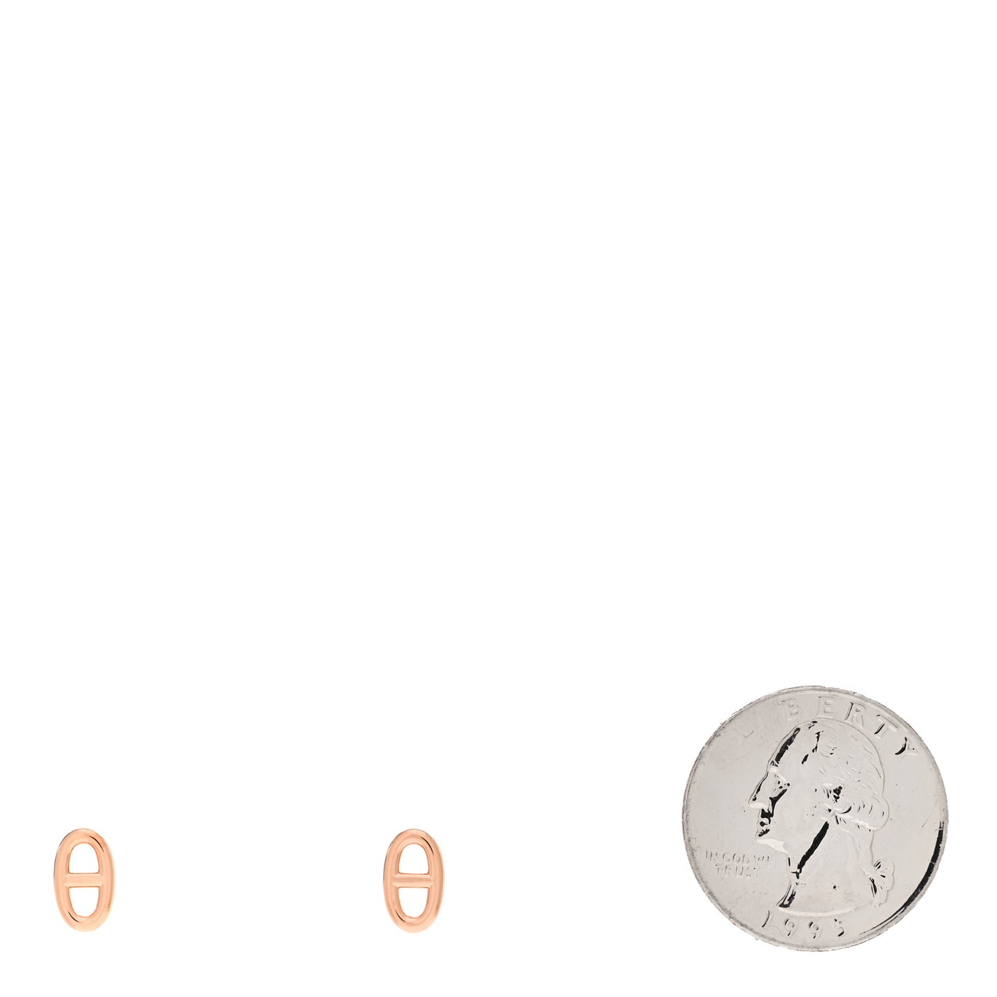 18K Rose Gold TPM Farandole Stud Earrings