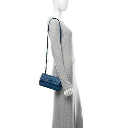 Chanel Caviar Quilted My Everything Small Flap Blue 2 of 10