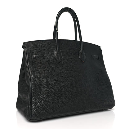 Hermes Togo Birkin 35 Black 3 of 12
