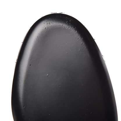 Chanel Lambskin Pearl Cap Toe Pumps 38.5 Black 9 of 10