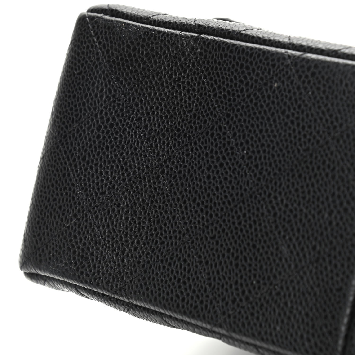 Chanel Caviar Quilted Jumbo Double Flap Black 11 of 14