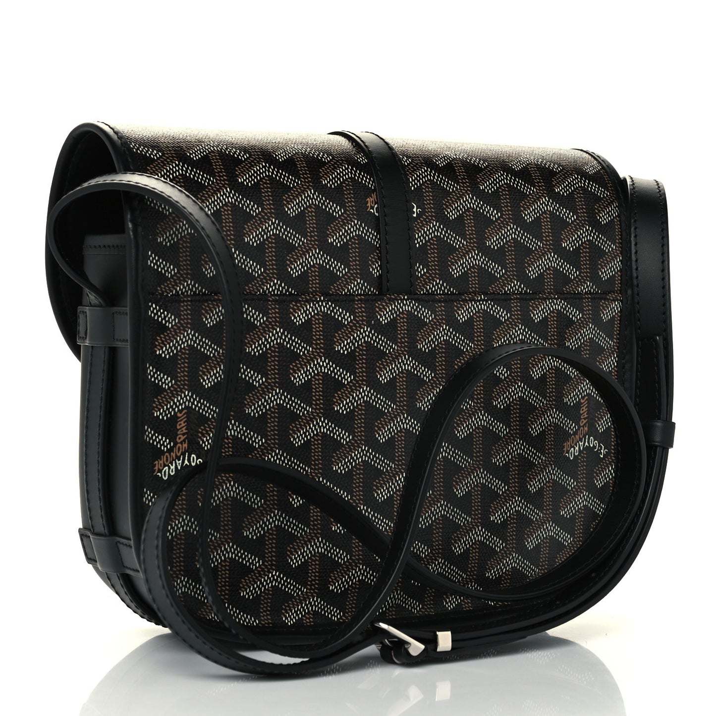 Goyardine Belvedere II PM Messenger Bag Black