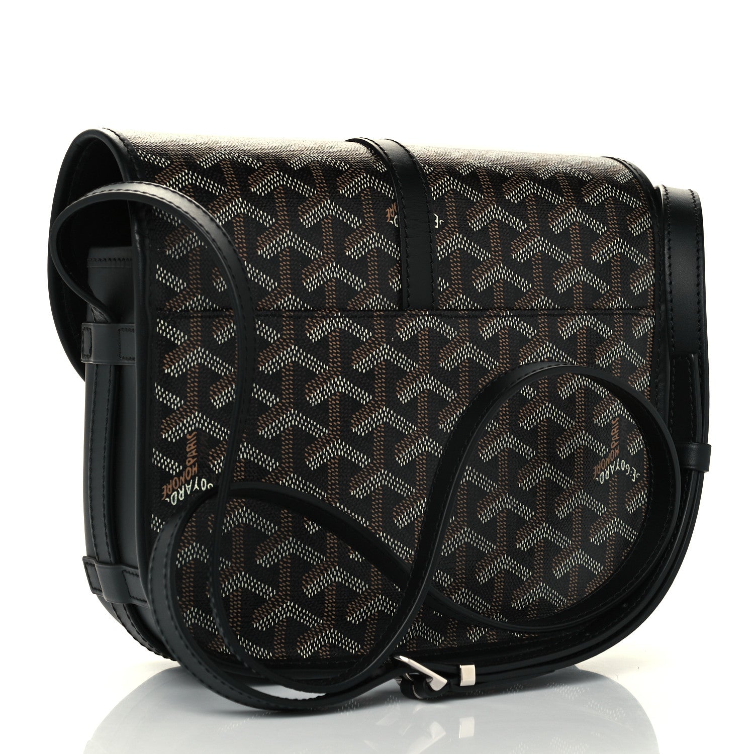 Goyard Goyardine Belvedere II PM Messenger Bag Black 3 of 10
