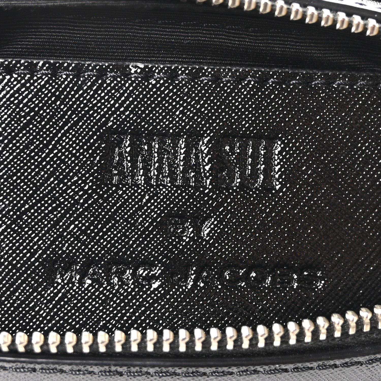 Marc Jacobs X Anna Sui Saffiano Small Snapshot Camera Bag  Black Multicolor 5 of 9