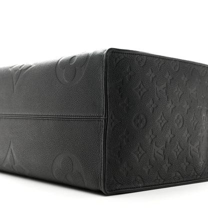 Louis Vuitton Empreinte Monogram Giant Onthego GM Black 8 of 12