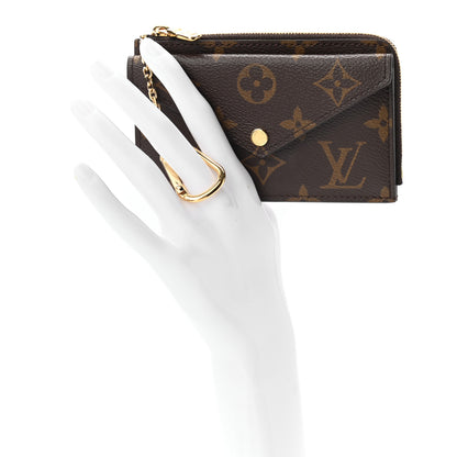 Louis Vuitton Monogram Recto Verso Card Holder Black 2 of 6