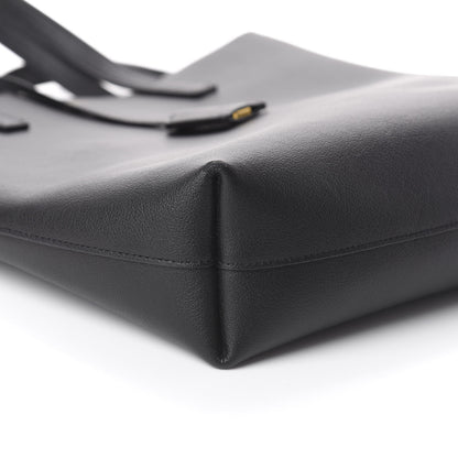Saint Laurent Calfskin Toy Shopping Tote Black 7 of 7
