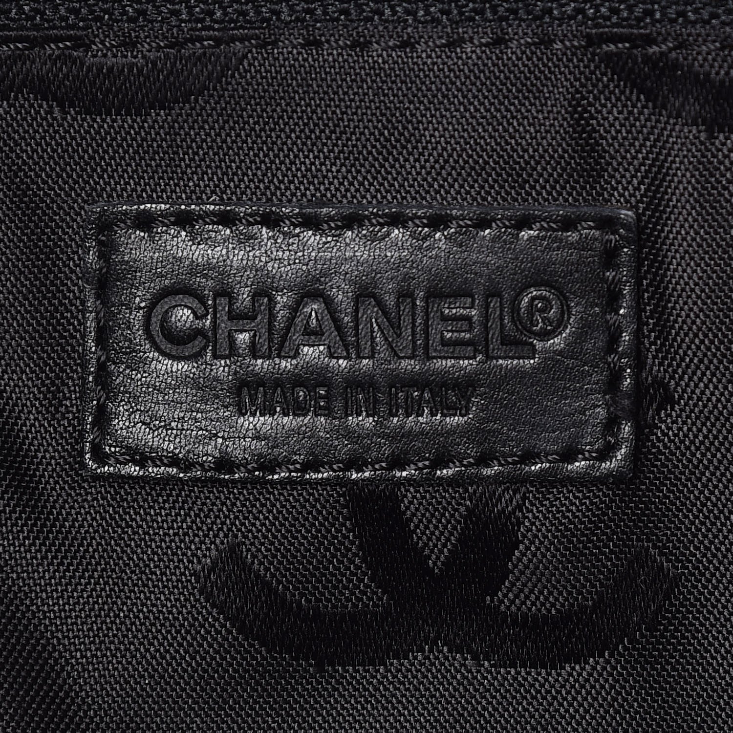 Chanel Calfskin Wild Stitch Duffel Bag Black 7 of 12