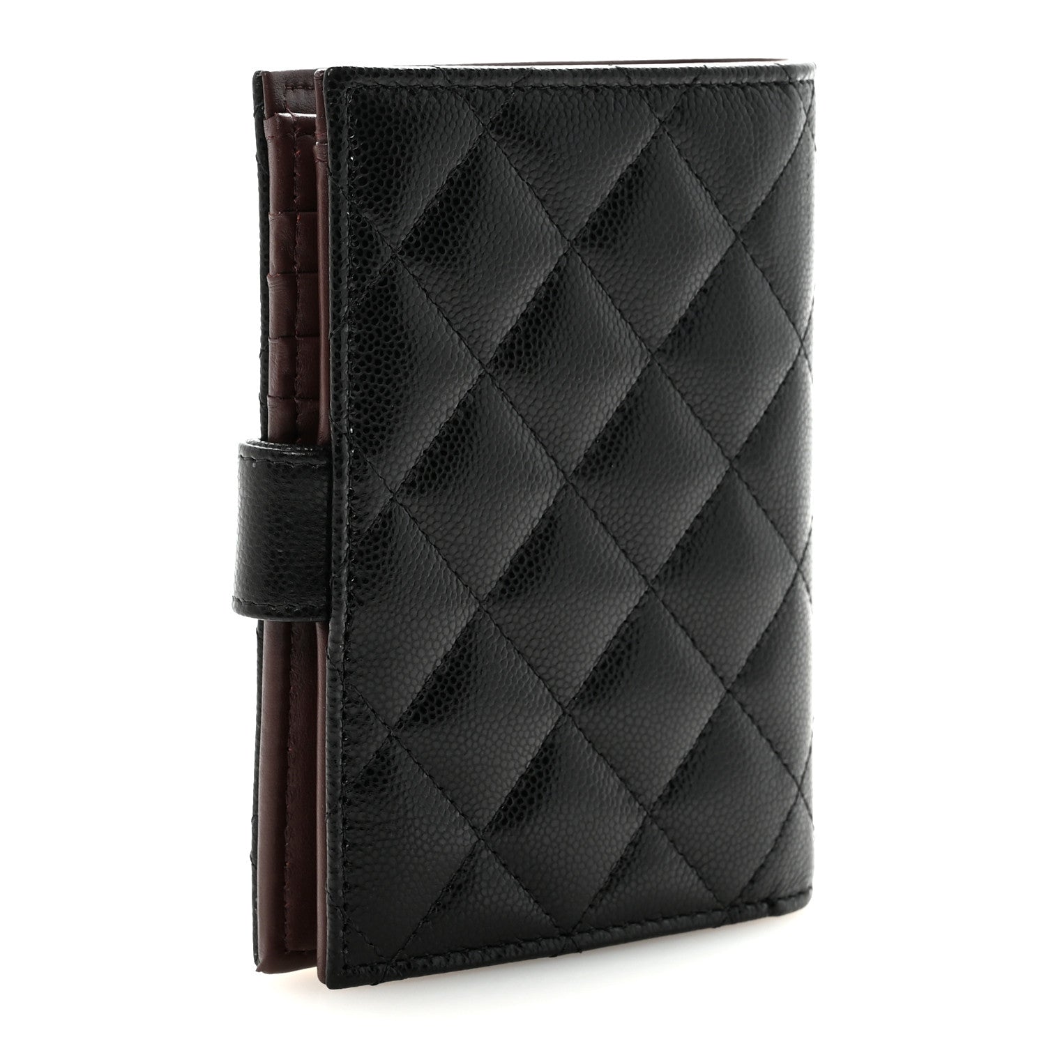 Chanel Caviar Quilted Passport Holder Black 3 of 8