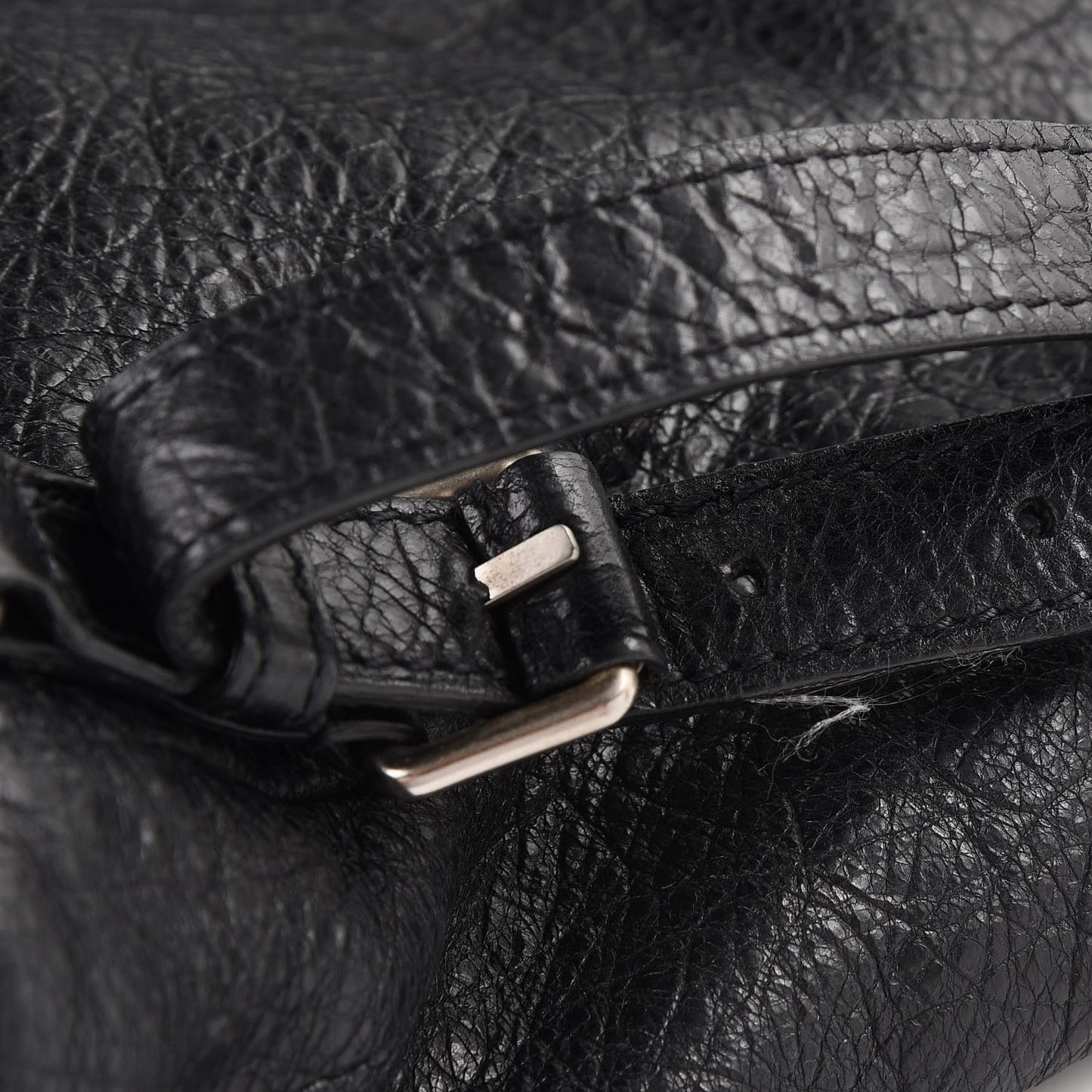 Agneau Classic Hardware S Traveler Backpack Black