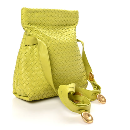 Bottega Veneta Nappa Intrecciato The Fold Crossbody Kiwi 2 of 9